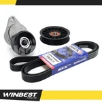 Serpentine Belt Component Kit For Chevrolet Aveo Pontiac Wave Suzuki Swift+ 1.6L. Fixed Price $35.50.