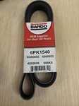 Accessory Drive Belt Bando 6PK1540. Fixed Price $14.00.