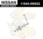 1996-2003 Nissan Pathfinder Alternator Belt Tensioner Pulley 11945-0W002. Fixed Price $259.79.
