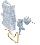 New Audi A3 Sportback 8Y Engine Poly V Belt 06Q903137B Genuine. Fixed Price $50.43.