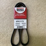 Bando Automotive Accessory Drive Belt 6PK1175 New. Fixed Price $15.00.