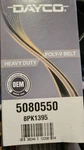 Dayco 5080550 Serpentine Belt Bmw Chevy Gmc Mack Volvo New. Fixed Price $34.99.