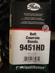 New Gates 9451HD Heavy Duty V-belt 1/2" X 45-7/16". Fixed Price $15.00.