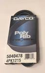 Dayco Poly Rib Belt 5040478 Fits Toyota Yaris, Scion. Fixed Price $12.00.