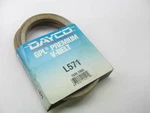 Dayco L571 Industrial Accessory Drive Belt - 21/32" X 71". Fixed Price $15.99.