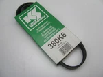 Kelly-springfield 380K6 Serpentine Belt 0.84" X 33.00" Ribs. Fixed Price $8.99.