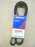New Genuine Acdelco Oem Gm 12604478 Serpentine Belt 2400MM Rib. Fixed Price $30.00.