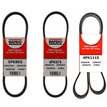 For Toyota Tacoma 2.7L Drive Belt Kit A/c Power Steering Alternator Bando Set. Fixed Price $41.95.
