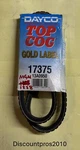 Dayco 17375 V-belt Audi Volkswagen Mazda Dodge Mercedes Toyota Lincoln 1955-1995. Fixed Price $15.00.