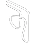 Genuine Subaru Serpentine Belt 23780AA111. Fixed Price $35.34.
