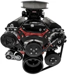 Small Block Chevy Serpentine Pulley Kit Ps Alt GMT2 Sbc 350 March Black New. Fixed Price $1250.00.