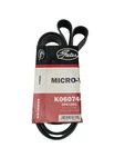 Gates K060744 Micro-v Rib 74.39 Inch Effective Length Serpentine Belt Epdm. Fixed Price $24.99.