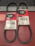Gates 9341HD Fleetrunner Micro-v Serpentine Belt Green Stripe Lot Of 2. Fixed Price $20.00.