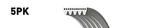 Gates Alternator Fan V-ribbed Drive Belt 5PK985 Brand New Year Warranty. Fixed Price $19.49.