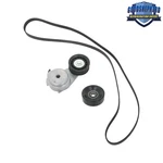 Serpentine Belt Tensioner Pulley Kit Ford Mustang Base 2005-2009 2010 4.0L. Fixed Price $42.70.