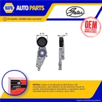 Aux Belt Tensioner Fits Audi A4 B5, B6 1.6 94 To 04 Drive V-ribbed Gates Quality. Fixed Price $102.72.