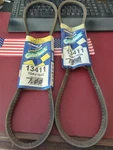Goodyear Gatorback V-belt Continental Elite 13411 Lot Of 2. Fixed Price $20.00.