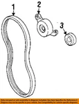 Gm Oem-serpentine Drive Fan Belt 12634320. Fixed Price $27.47.