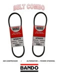 Bando Oem Pcs Serpentine Belts Kit Alt-ac-p.s Fit Forester 07-08 2.5L. Fixed Price $25.95.