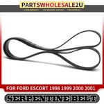 85.11 Inch Serpentine Belt Ford Escort 1998 1999 2000 2001 Dohc Gas Epdm. Fixed Price $17.78.