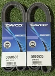 (2 Pack) Serpentine Belt Dayco 5060635 New. Fixed Price $29.99.