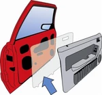 81-86 Ford Mustang Door Panel Water Barrier Moisture Shield Kit Outlaw Fox Sale!. Fixed Price $79.38.