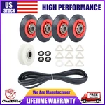 Dryer Repair Kit Belt Rollers & Idler 4392067 For Whirlpool Kenmore Maytag Duet. Fixed Price $21.99.