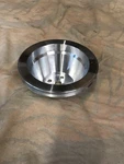 Chevy Small Block Water Pump Pulley, V-belt, 1-GROOVE, Aluminum, Summit Racing. Fixed Price $49.99.