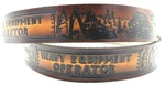 Heavy Equipment Operator Truck Tool Crane Embossed Cowhide Leather Belt Usa Made. Fixed Price $34.99.