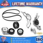 Water Pump Kit & Belt Tensioner Assembly For Jeep Grand Wrangler Dodge Ram 3.6L. Fixed Price $149.95.