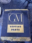 1957 1958 Nos Corvette 283 W/fuel Injection Deep Groove Crank Pulley Gm 3742991. Fixed Price $375.00.