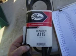 Gates Hi-power A115 V Belt. Fixed Price $18.99.
