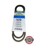 7570 Pronto Top Cord V-belt Replaces 15570 Dayco 15574 Goodyear Nos. Fixed Price $18.69.