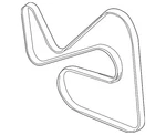 Genuine Mazda Serpentine Belt ZZC5-18-381A. Fixed Price $32.45.