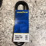 Goodyear Serpentine 1060730; 73.000 In. 6-RIB Multi V-belt Epdm. Fixed Price $17.00.