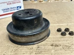 1987-1993 Chevrolet S-10 2.8L V6 Water Pump Fan Pulley 14100596NT. Fixed Price $35.00.