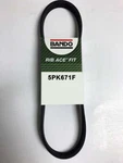 Accessory Drive Belt Bando 5PK671F. Fixed Price $13.93.