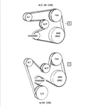 Genuine Mopar Accessory Drive Belt 53040171AD. Fixed Price $60.88.