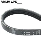 V-ribbed Belt Skf Vkmv 4PK990 Fits Mazda Mitsubishi 323 C. Fixed Price $18.71.