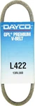 Dayco L422 V Belts , Black. Fixed Price $22.95.