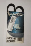 Dayco 5050337 5PK0855 Serpentine Drive Belt. Fixed Price $12.00.