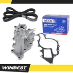 Water Pump W/ Serpentine Belt 1997-2007 Ford Taurus Mercury Sable V6 3.0L. Fixed Price $46.50.