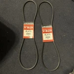 Mitsuboshi Fhp 4L470 All Utility V-belt 0.5IN. W X 47IN. Lot Of 2. Fixed Price $18.00.