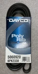 Dayco Serpentine Belt 5060920. Fixed Price $34.00.