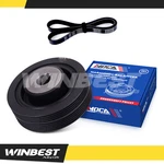 Harmonic Balancer Serpentine Belt Kit For 07-09 Subaru Legacy Outback 2.5L Sohc. Fixed Price $37.50.
