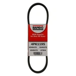 Ford F-150 1986-1987 Bando 4PK1195 Ace V-ribbed Serpentine Belt. Fixed Price $11.65.