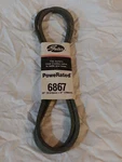 6867 Gates Rubber Powerated V-belt 072053004724. Fixed Price $24.84.