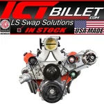 Corvette Heavy Duty Billet Alternator Bracket Kit Lsx LS1 5.7L Top Driver .... Fixed Price $144.99.