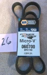Napa V Belt Power Series Serpentine 25-060870. Fixed Price $20.00.