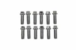 Intake 12PC Bolt Kit, 6PT Head, Chrome, Fits Chevy Sbc V8 283-400, V6 90. Fixed Price $14.95.